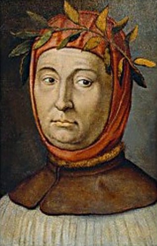 Painting of Petrarch